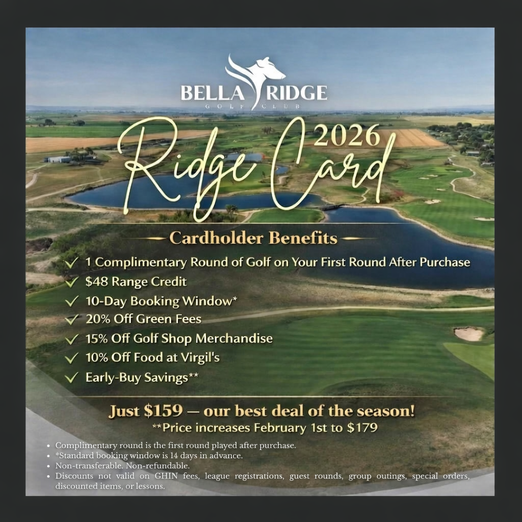 Ridge Card 2026 - SOLD OUT